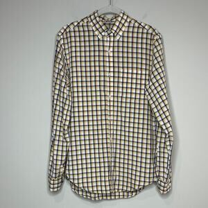 J.Crew Light Weight Button Up 100% Cotton Shirt Size XS